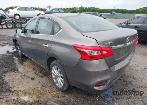 2017 Nissan Sentra Sv from USA, damaged, VIN 3N1AB7AP8HL646407